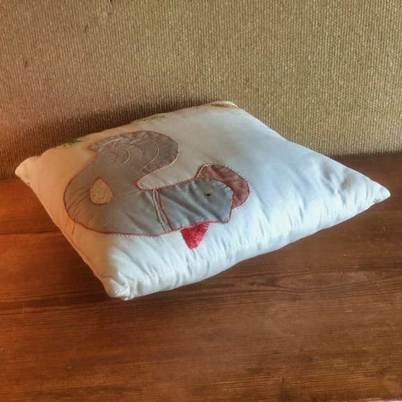 Folk Art Primitive Chicken Pillow Decor - Picture 3 of 6